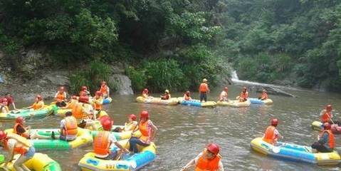 六叠泉漂流 清凉夏日畅爽之旅